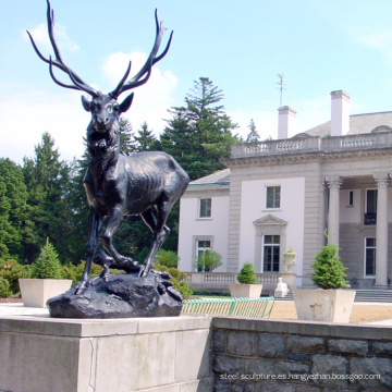 estatua de los ciervos del skyfall de la decoración del jardín del metal bronce en venta